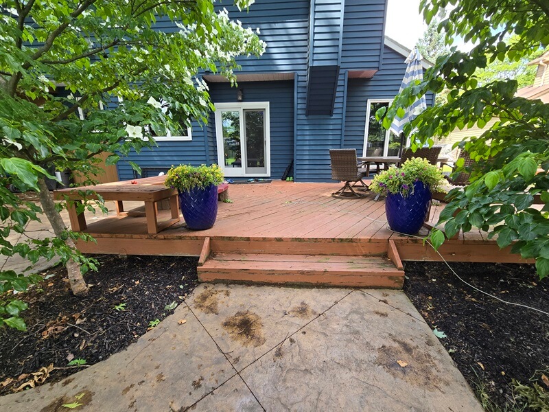 Strongsville Deck Rebuild - Before 2